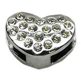 Slider Puffy Heart Charm