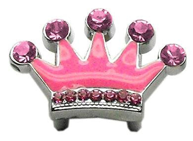 Slider Enamel Crown Charm