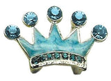 Slider Enamel Crown Charm