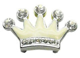 Slider Enamel Crown Charm