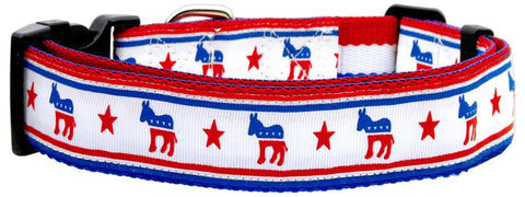 Political Nylon Democrat Med