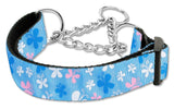 Butterfly Nylon Ribbon Collar Martingale