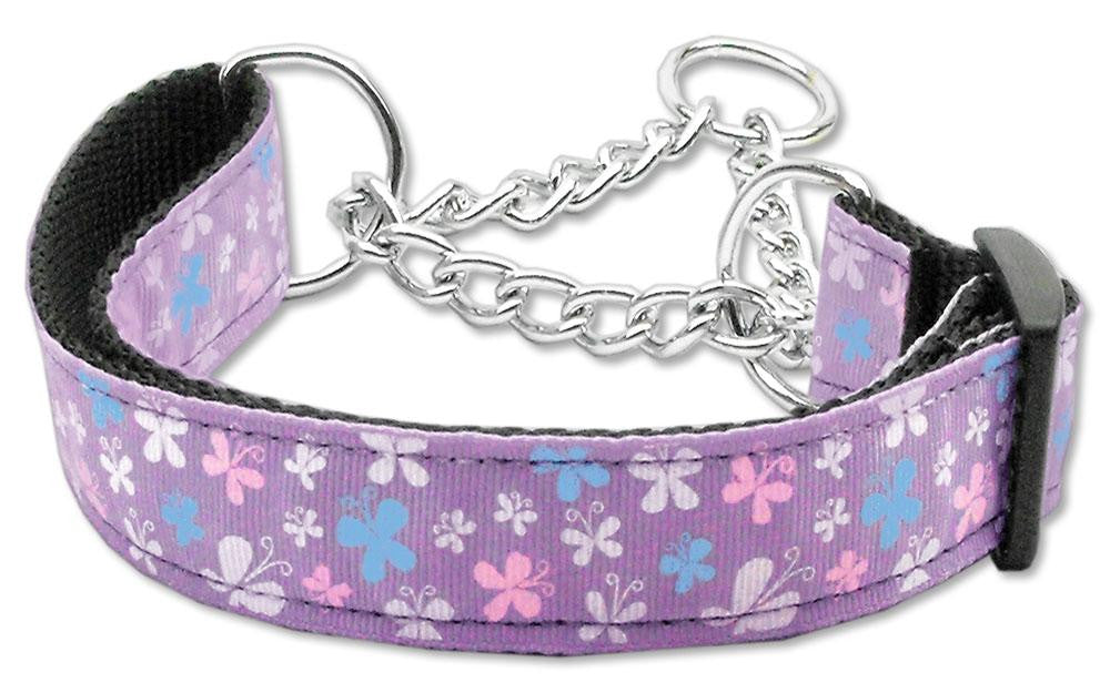 Butterfly Nylon Ribbon Collar Martingale