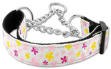 Butterfly Nylon Ribbon Collar Martingale