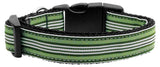 Preppy Stripes Nylon Ribbon Collars