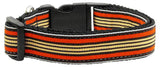 Preppy Stripes Nylon Ribbon Collars