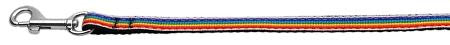 Rainbow Striped Nylon Collars Rainbow Stripes  Lsh