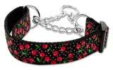 Cherries Nylon Collar Martingale