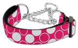 Diagonal Dots Nylon Collar Martingale