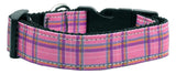 Plaid Nylon Collar