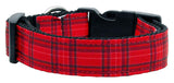 Plaid Nylon Collar