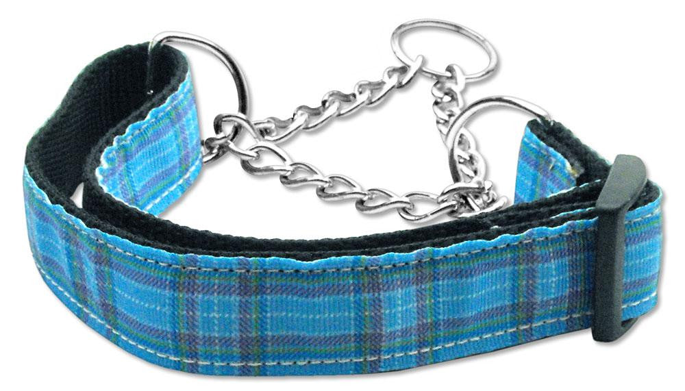 Plaid Nylon Collar Martingale