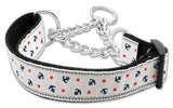 Anchors Nylon Ribbon Collar Martingale