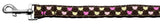 Argyle Hearts Nylon Ribbon Leash