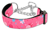 Lollipops Nylon Ribbon Collar Martingale