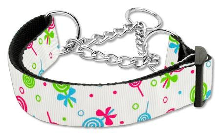 Lollipops Nylon Ribbon Collar Martingale