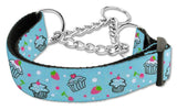 Cupcakes Nylon Ribbon Collar Martingale