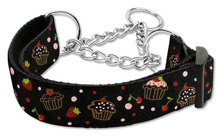 Cupcakes Nylon Ribbon Collar Martingale