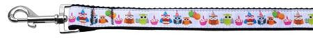 Party Owls Nylon Ribbon Collars  Leash