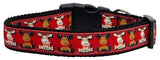 Reindeer Nylon Ribbon Collars