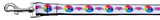 Technicolor Love Nylon Ribbon Dog Collars  Leash