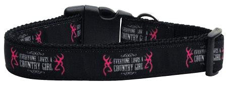 Country Girl Nylon Ribbon Dog Collars