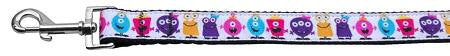 Monsters Nylon Ribbon Dog Collars  Leash