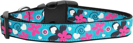 Love Nylon Ribbon Dog Collars