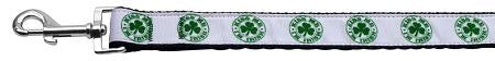 Kiss Me - I'm Irish Nylon Ribbon Dog Collars  Leash