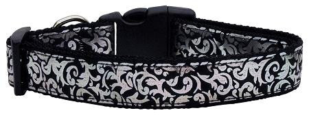 Shimmer Nylon Ribbon Dog Collars