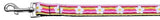 Striped Daisy Ribbon Dog Collars Leash