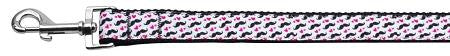 Moustache Love Ribbon Dog Collars  Leash