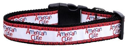 American Cutie Ribbon Dog Collars