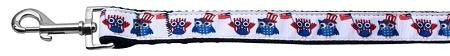 American Owls Ribbon Dog Collars 1 Wide  Leash