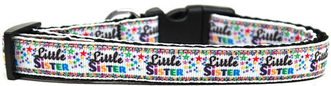 Little Sister Nylon Ribbon Dog Collar