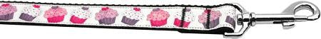 Pink And Purple Cupcakes Nylon Ribbon Pet Leash  Lsh