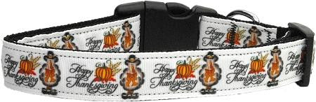 Happy Thanksgiving Dog Collar