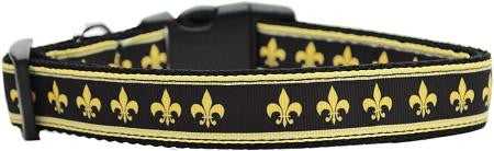 Fleur De Lis Nylon Dog Collars