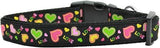 Neon Love Nylon Dog Collars