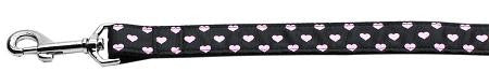 Pink And  Dotty Hearts Dog Leash