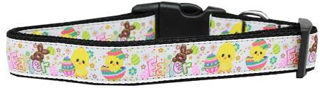 Happy Easter Nylon Dog Collar