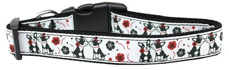 French Love Nylon Dog Collar