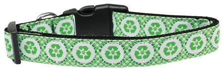 Reduce Paw Print Nylon Dog Collar