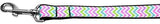 Summer Chevrons Nylon Ribbon Pet Leash Lsh