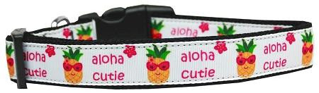 Aloha Cutie Nylon Dog Collar