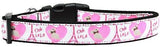 Oh La La Paris Nylon Dog Collar