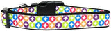 Bright Diamonds Nylon Ribbon Dog Collar