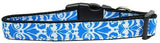 Damask Nylon Dog Collar