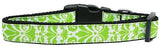 Damask Nylon Dog Collar