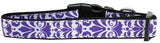 Damask Nylon Dog Collar